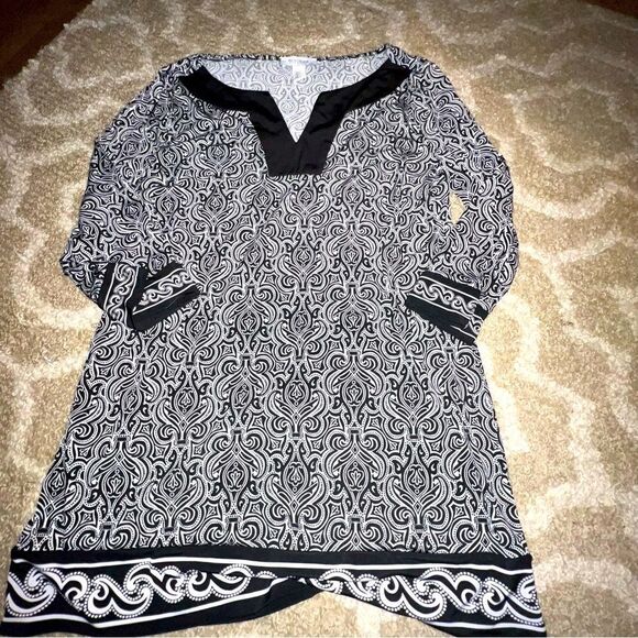 White House Black Market size L dress - Picture 1 of 7